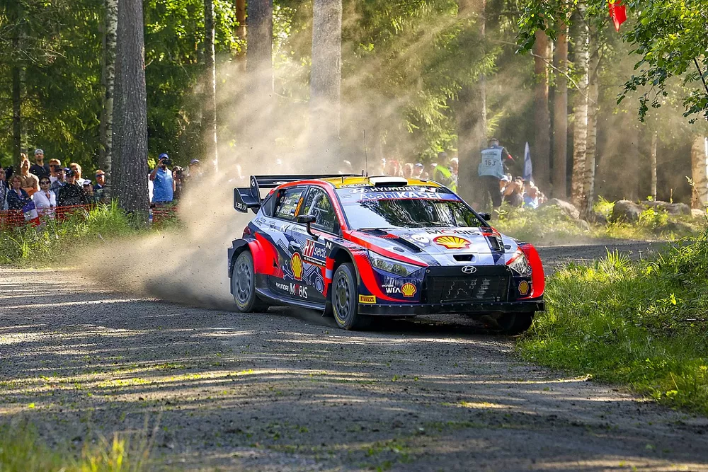 Ott Tanak, Martin Jarveoja, Hyundai World Rally Team Hyundai i20 N Rally1