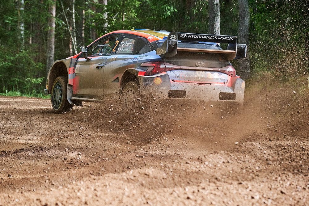 Oliver Solberg, Elliott Edmondson, Hyundai World Rally Team Hyundai i20 N Rally1