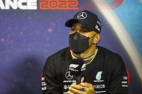 Hamilton, preocupado en Francia: "Estamos más atrás de lo previsto"
