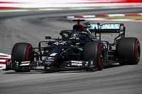 Dupla da Mercedes não consegue determinar motivos para não melhorar tempo na volta final do Q3 na Espanha