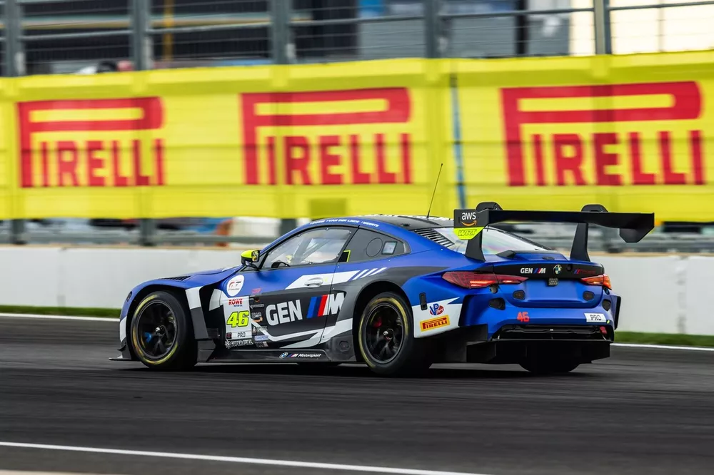 #46 Team WRT, BMW M4 GT3 EVO Valentino Rossi, Kelvin Van Der Linde, Charles Weerts 
