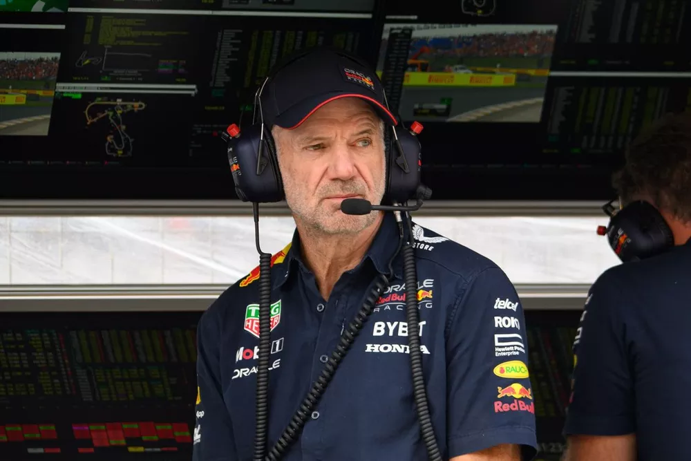 Adrian Newey, directeur technique en chef