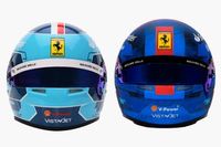 FOTOS: Cascos de Leclerc y Sainz para el GP de Miami F1