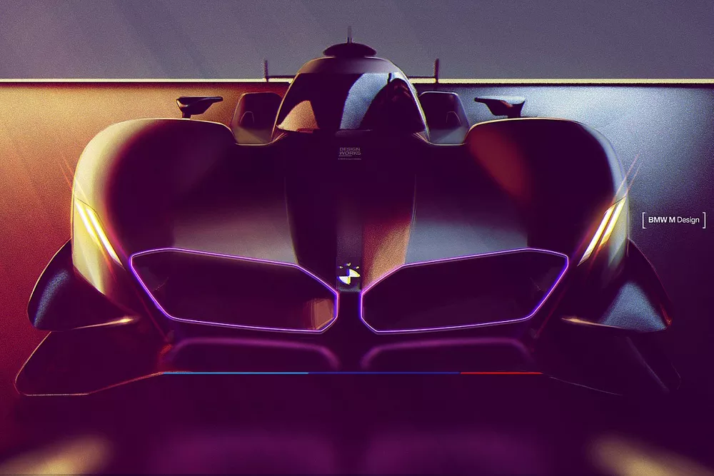 BMW M LMDh prototype design