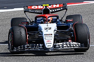 角田裕毅が語る、ニューマシンAT04の進化。懸念のデグラデーションも