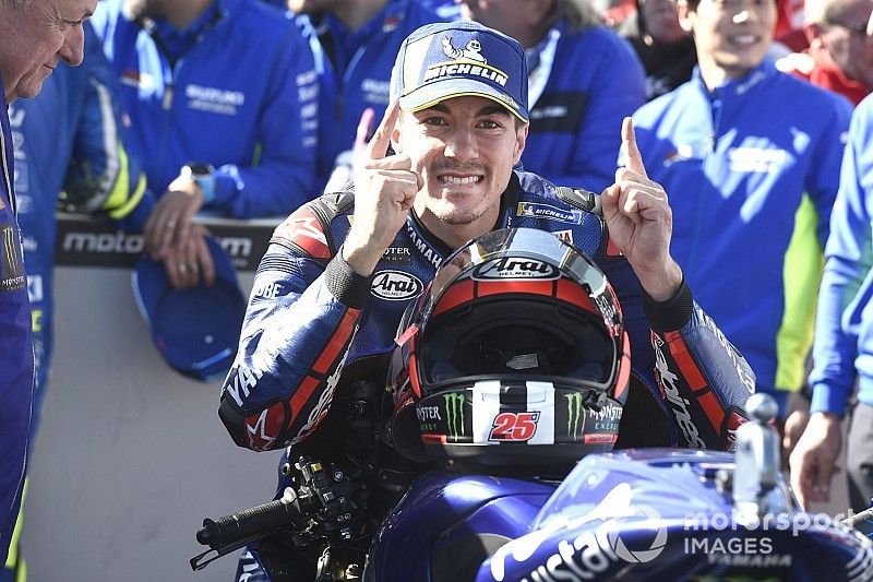 Ganador de la carrera Maverick Viñales, Yamaha Factory Racing