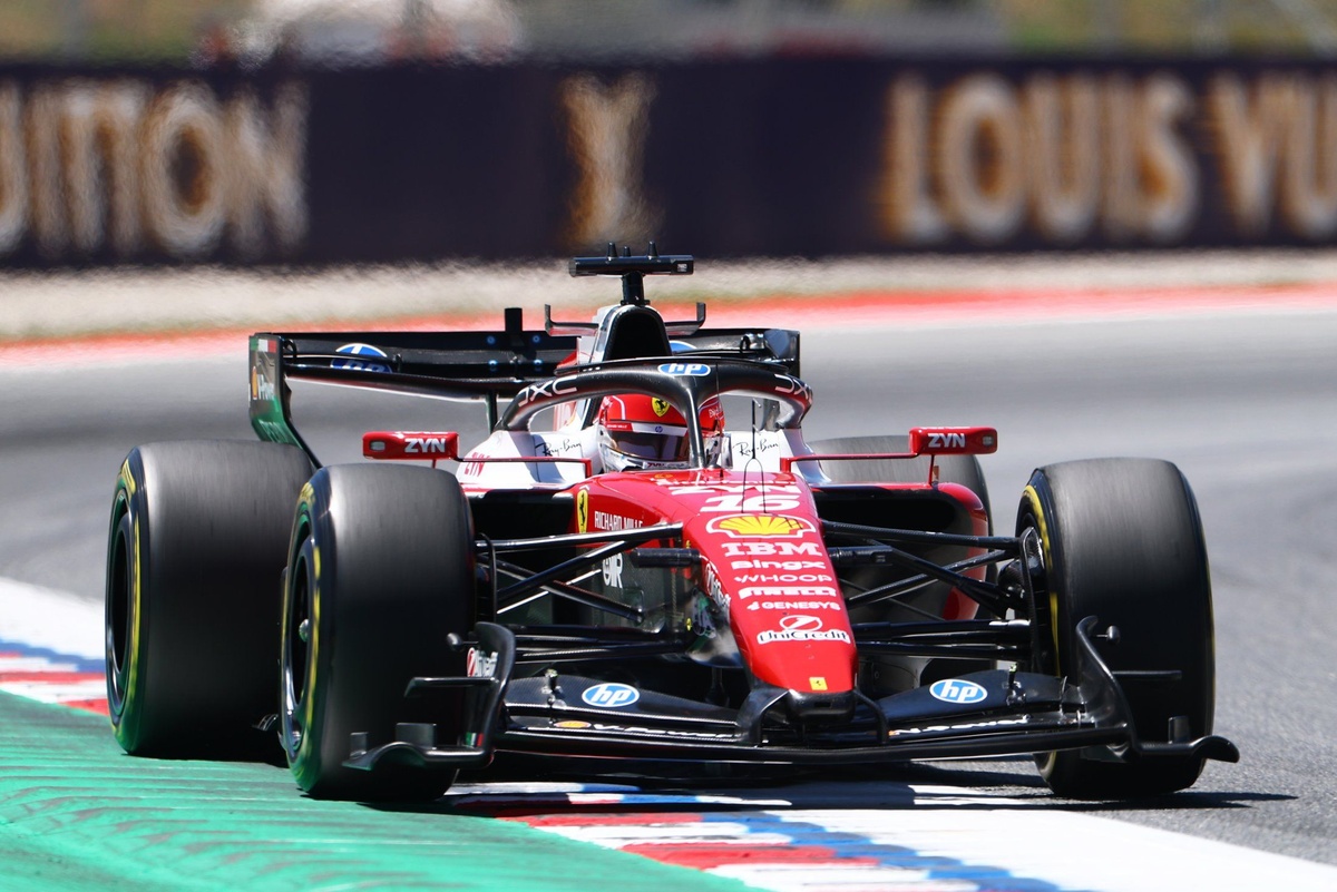 Leclerc da un primer veredicto positivo de las actualizaciones de Ferrari en Barcelona