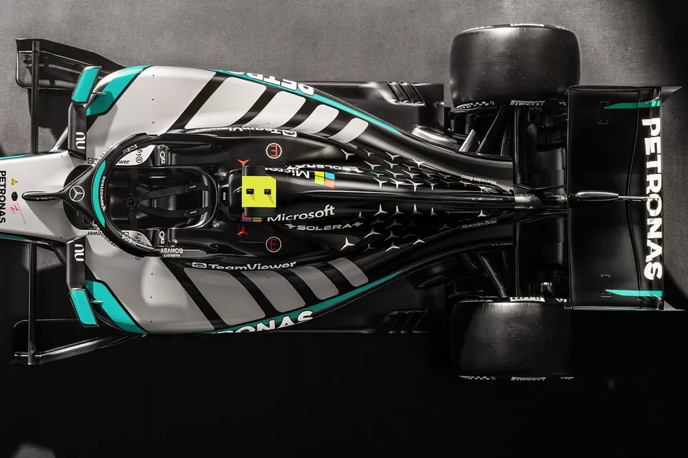 Mercedes W17 livery
