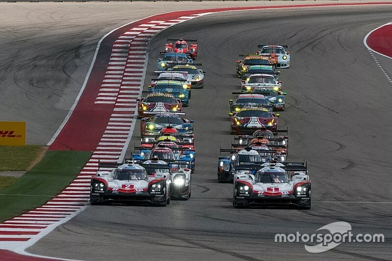 Partenza: #1 Porsche Team Porsche 919 Hybrid: Neel Jani, Andre Lotterer, Nick Tandy al comando