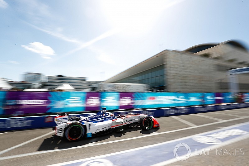 ePrix Roma: Rosenqvist pole, Vergne tercecer