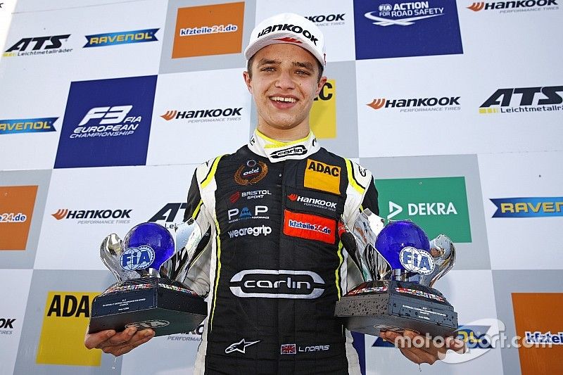 Campeón, Lando Norris, Carlin Dallara F317 - Volkswagen
