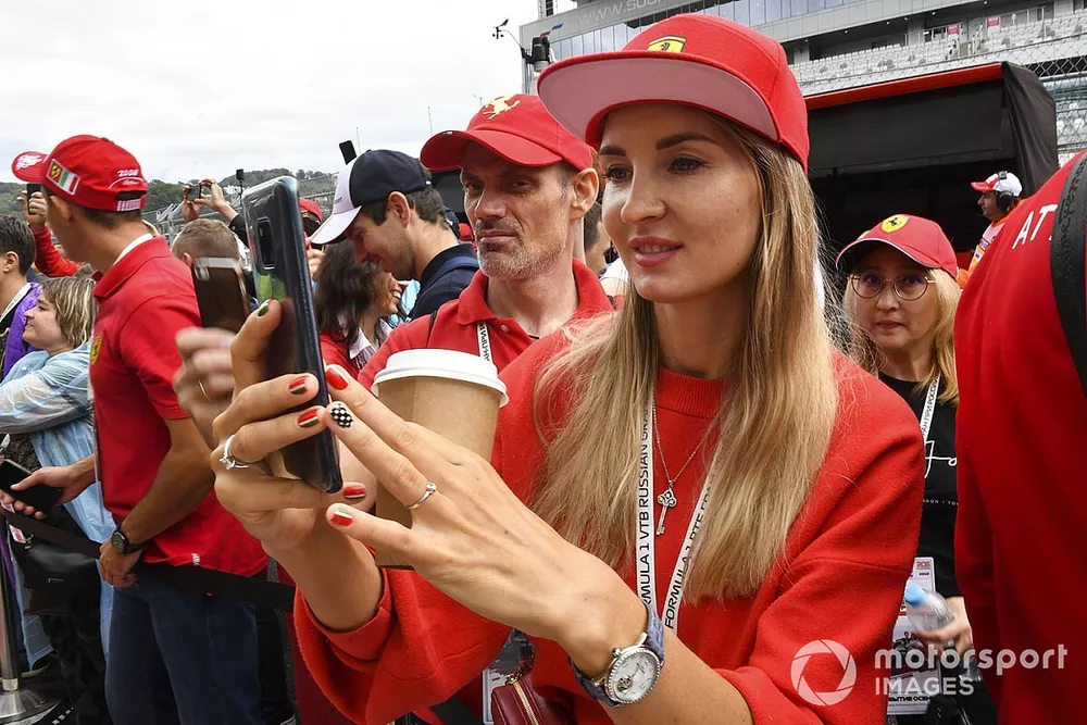 Fans en Sochi