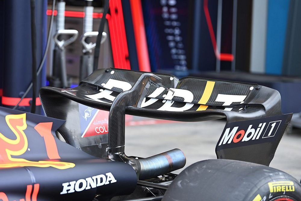 Detalle técnico del Red Bull Racing RB19