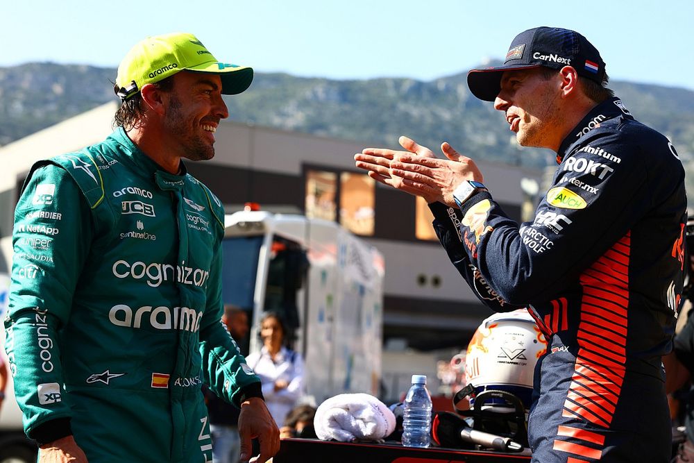 Fernando Alonso, Aston Martin Racing, Max Verstappen, Red Bull Racing