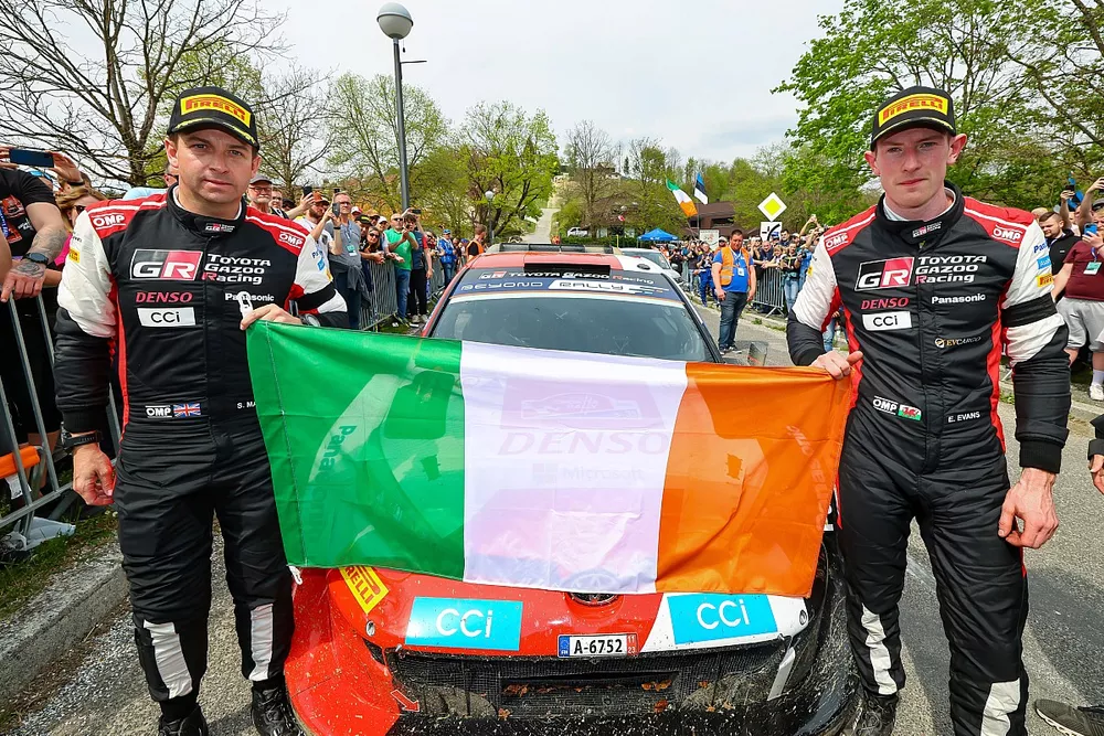 Elfyn Evans, Scott Martin, Toyota Gazoo Racing WRT Toyota GR Yaris Rally1