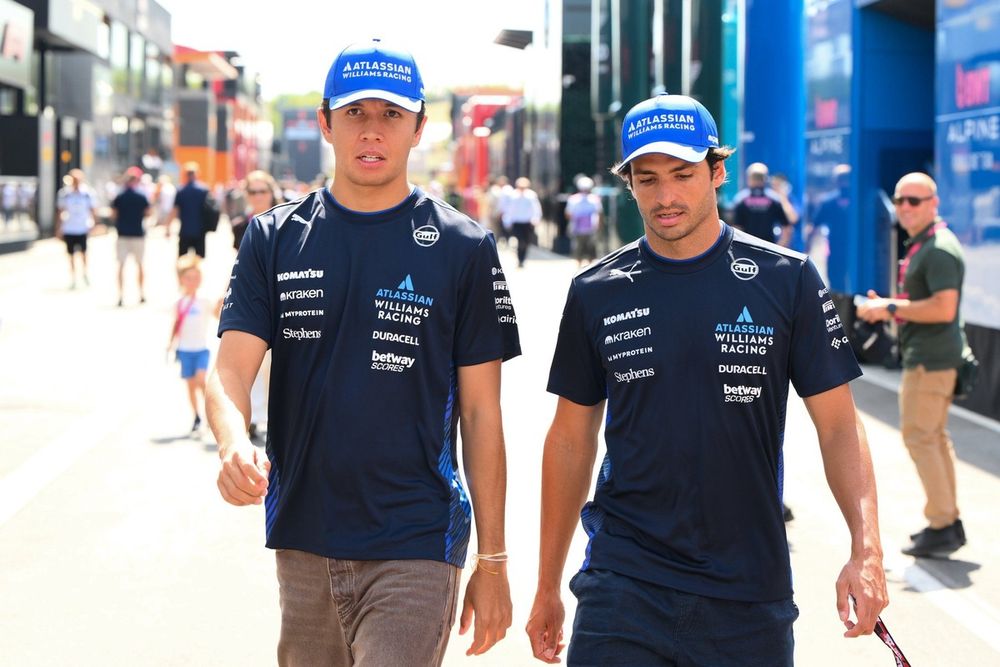 Alexander Albon, Williams, Carlos Sainz, Williams