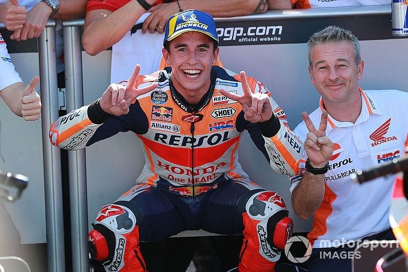 Second place Marc Marquez, Repsol Honda Team