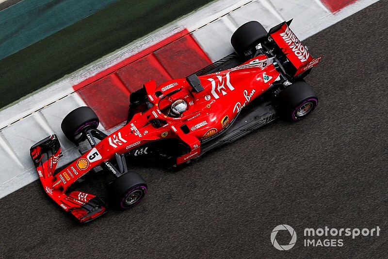 Abu Dhabi, Test Pirelli F1, Giorno 1: Vettel porta la Ferrari in vetta a metà giornata
