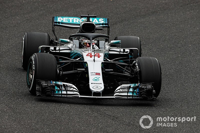 Japonya GP 2. antrenman: Hamilton'ın liderliği sürüyor, Mercedes 1-2