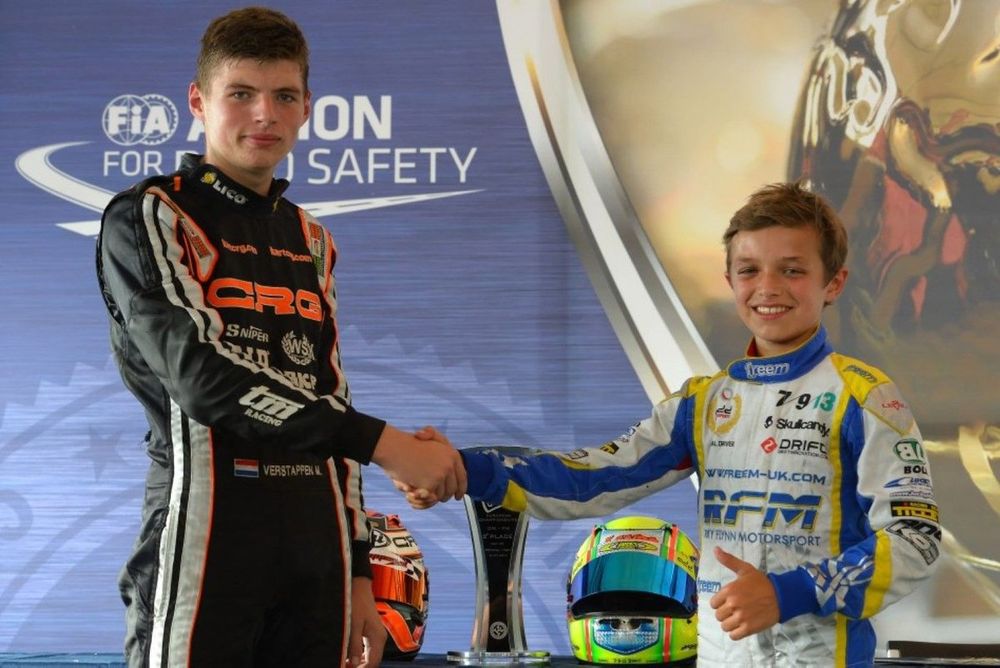 Max Verstappen y Lando Norris
