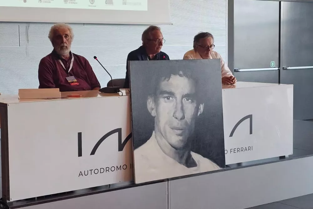 Angelo Orsi, Franco Nugnes e Gian Carlo Minardi durante la presentazione del libro "Senna, le verità"