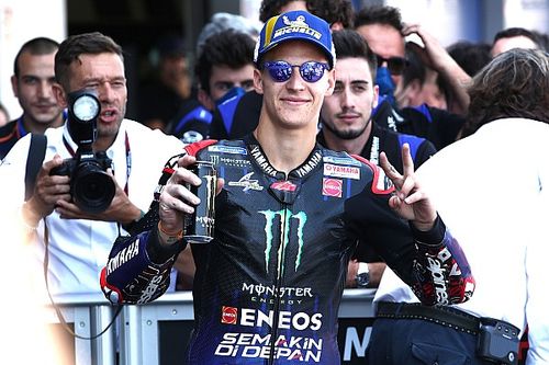 Quartararo: "El tiempo de Bagnaia ha sido incre&iacute;ble"