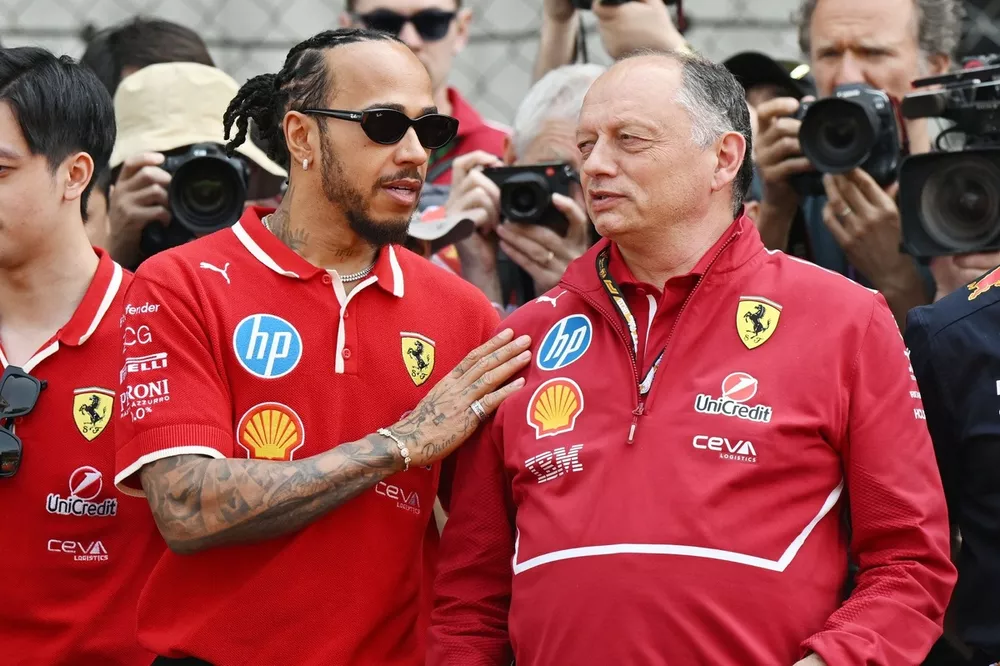 Lewis Hamilton, Ferrari, Frederic Vasseur, Ferrari