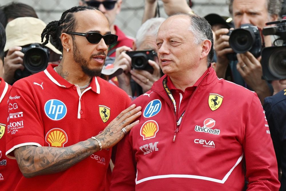 Lewis Hamilton, Ferrari, Frederic Vasseur