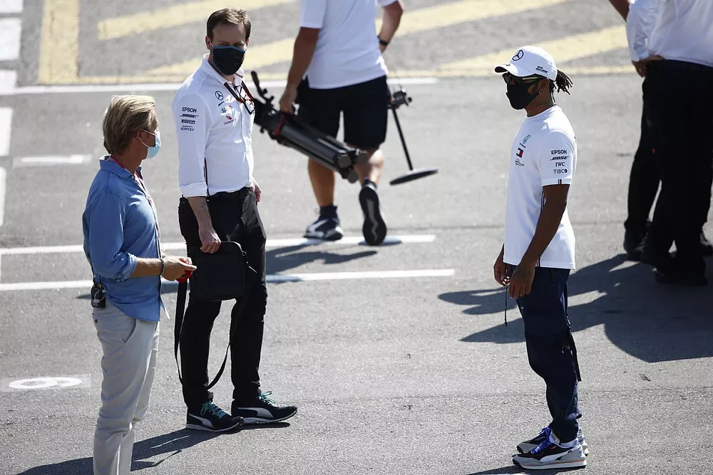 Lewis Hamilton, Mercedes-AMG Petronas F1 y Nico Rosberg