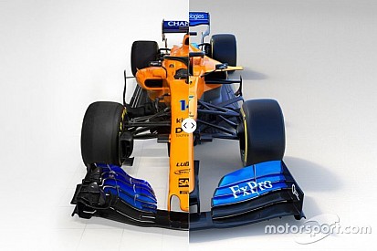 Comparación del McLaren MCL34 2019 vs. 2018