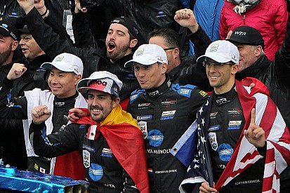 Alonso: "Ganar en Le Mans y Daytona no lo habría ni imaginado"
