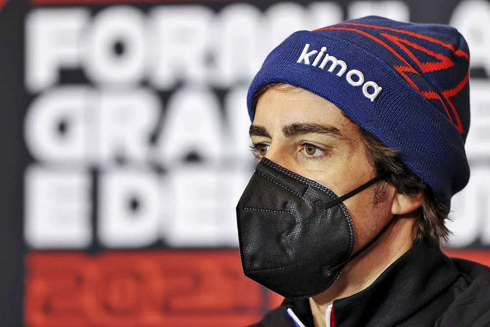 Fernando Alonso, Alpine F1 in the Press Conference
