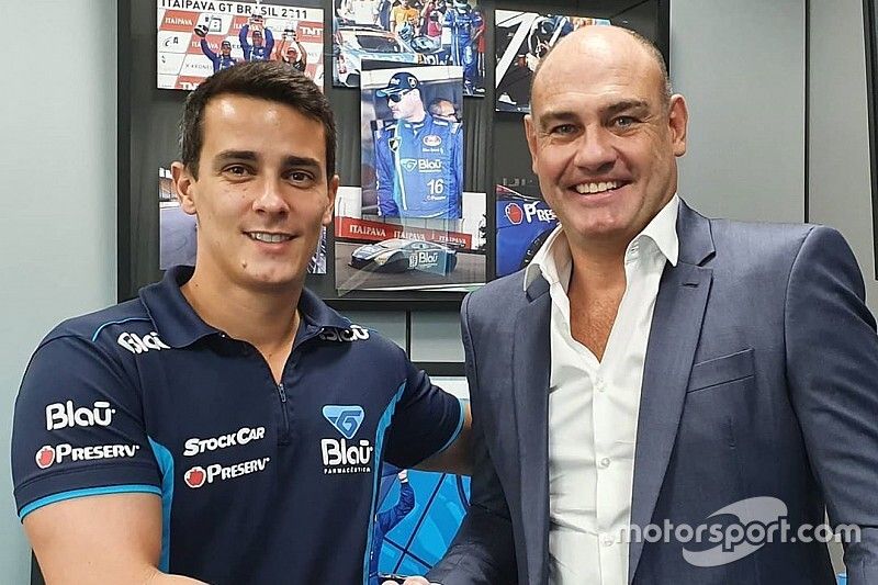 Anúncio de Diego Nunes na Blau