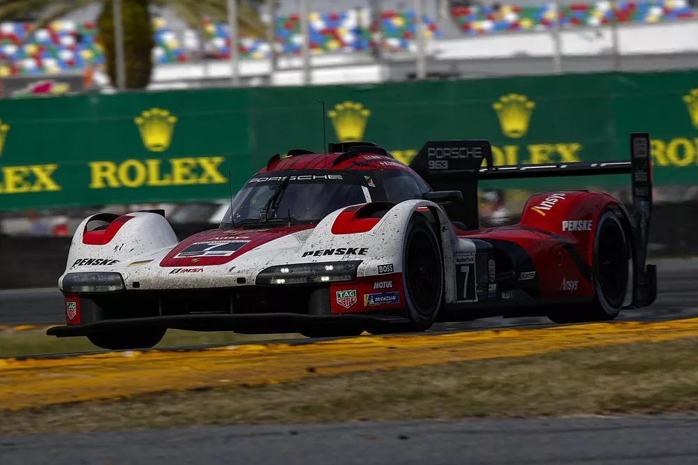 #7 Team Penske Porsche 963: Matt Campbell, Felipe Nasr, Michael Christensen