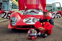 V&iacute;deo: Sainz prueba el m&iacute;tico Ferrari 412 P en Fiorano