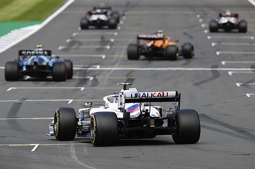 La parrilla de salida para la carrera al sprint de la F1 en Silverstone
