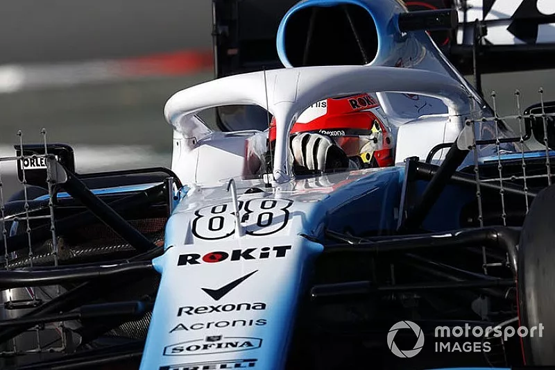 Robert Kubica, Williams FW42 avec des capteurs a&eacute;rodynamiques