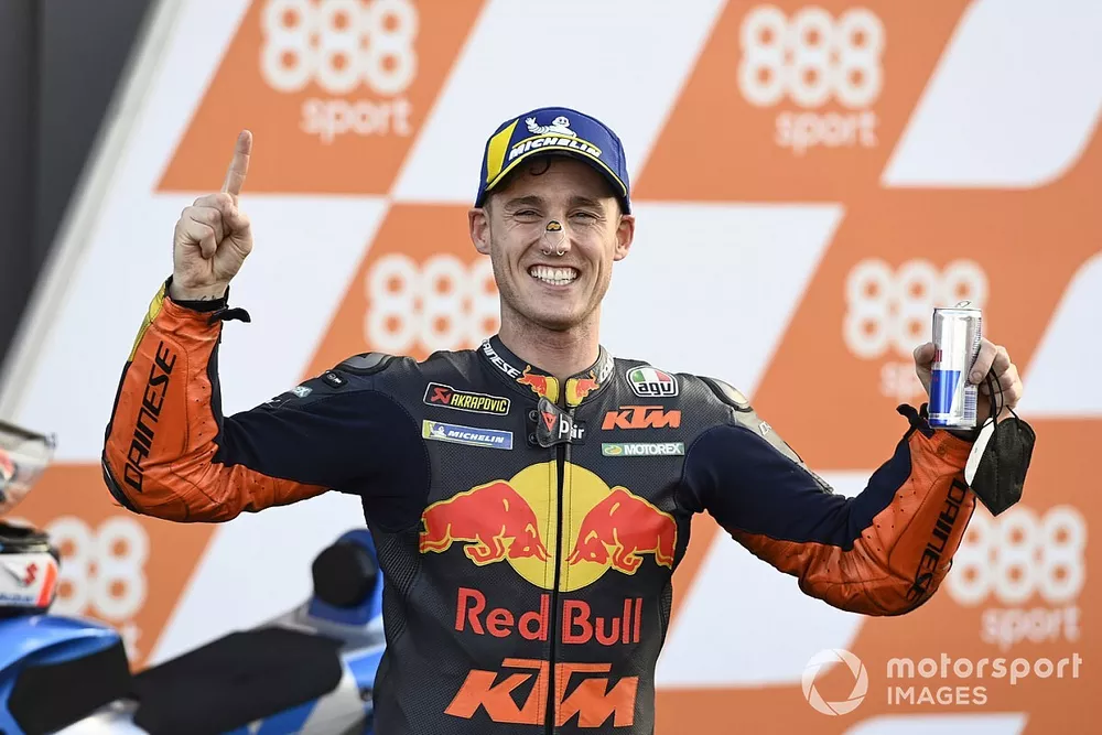 Le poleman Pol Espargaro, Red Bull KTM Factory Racing