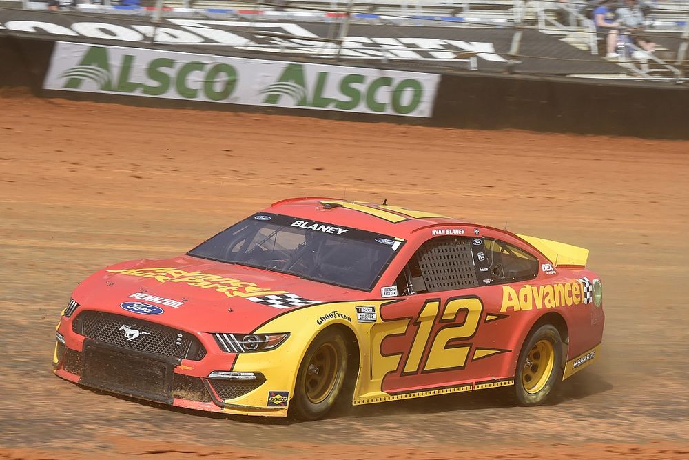 Ryan Blaney, Team Penske, Ford Mustang Advance My Track Challenge