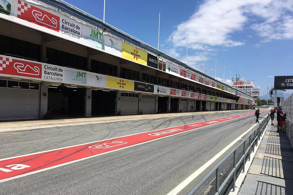 Boxes del Circuit de Barcelona