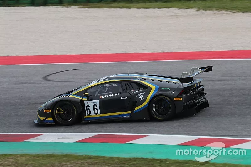 #66 Lamborghini Huracan GT3 PRO-AM, Vincenzo Sospiri Racing: Kang-Tujula
