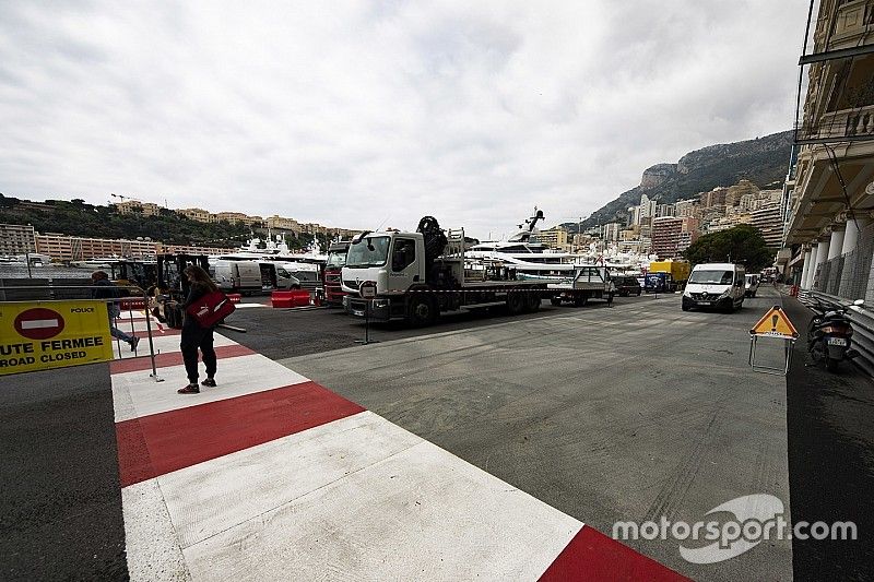 Nuevo trazo en el área de la salida de la chicane