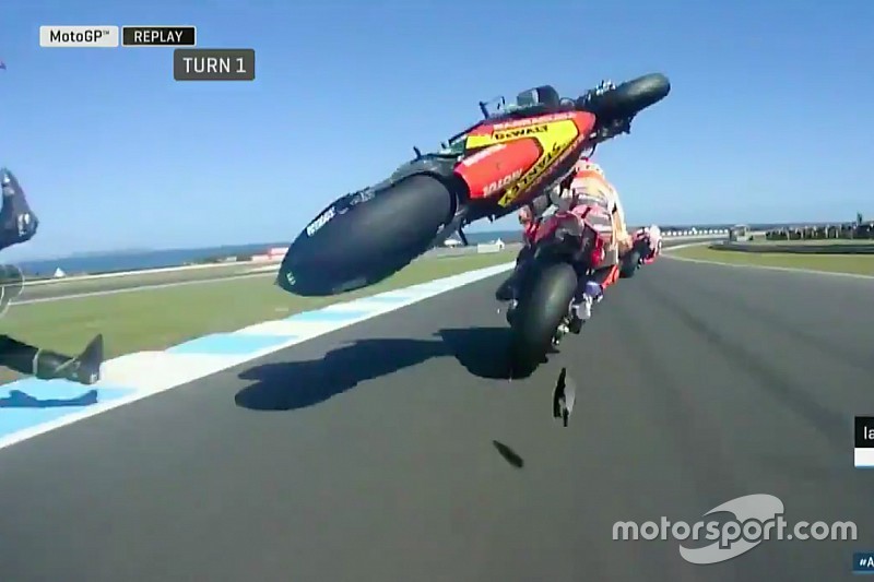 Marquez/Zarco-Horrorsturz: Alex Rins kritisiert Johann Zarcos Aggressivität