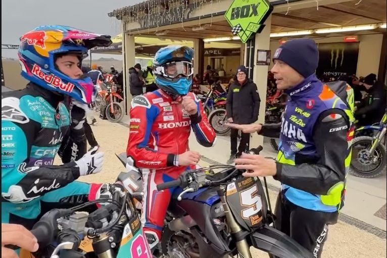 Valentino Rossi 100 Km Campioni