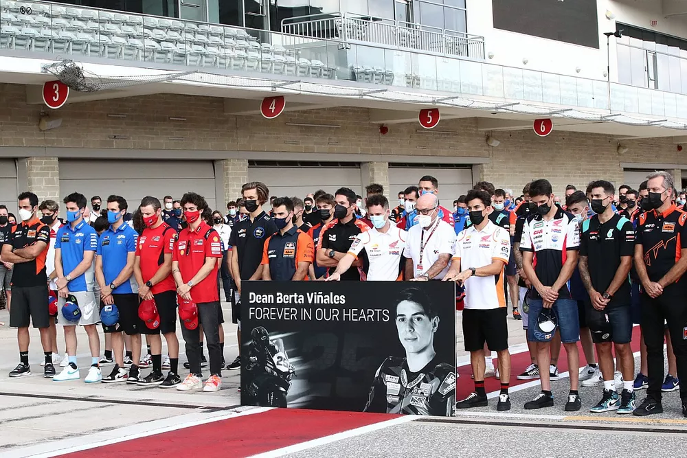 MotoGP remembers WorldSSP300 rider Dean Berta Vi&ntilde;ales