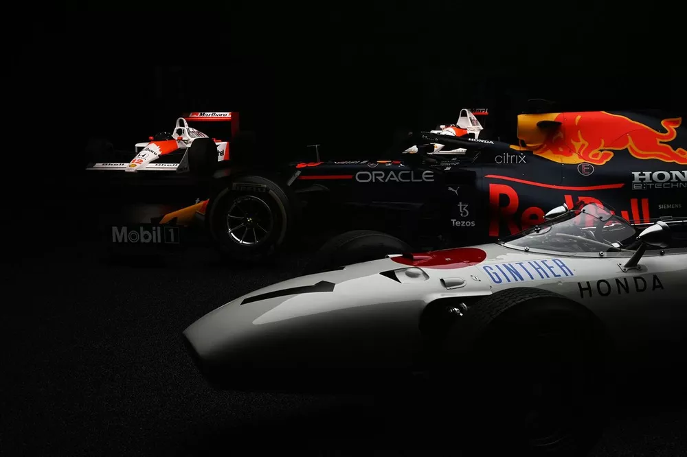 新たな“映えスポット”誕生。ホンダF1の名車が集結した『Honda Racing
