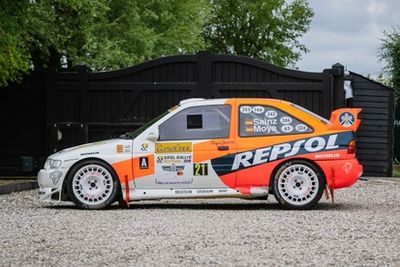 Carlos Sainz’s historic Ford Escort WRC expected to fetch £350,000 at auction