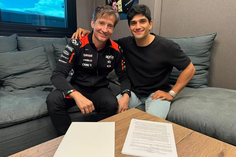 Jorge Mart&iacute;n, Massimo Rivola, Aprilia Racing