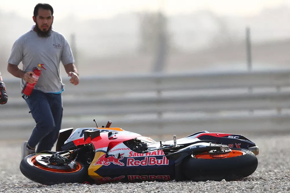 Caída de Pol Espargaro, Repsol Honda