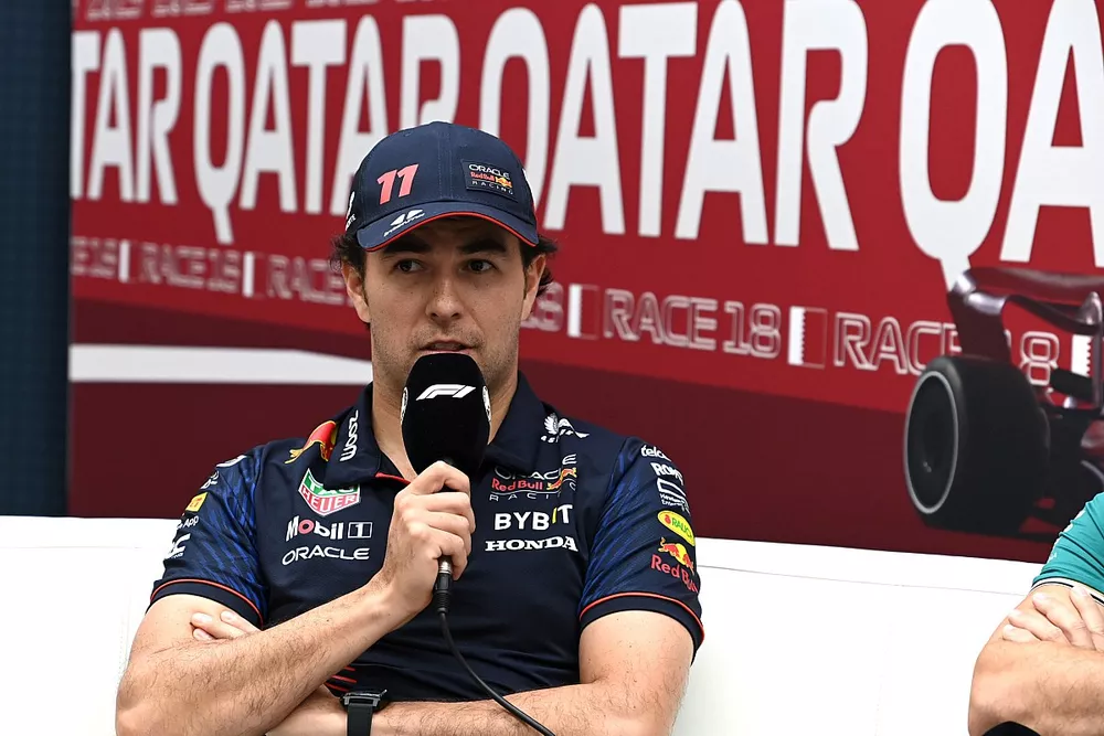 Sergio P&eacute;rez, Red Bull Racing Conferencia de Prensa 